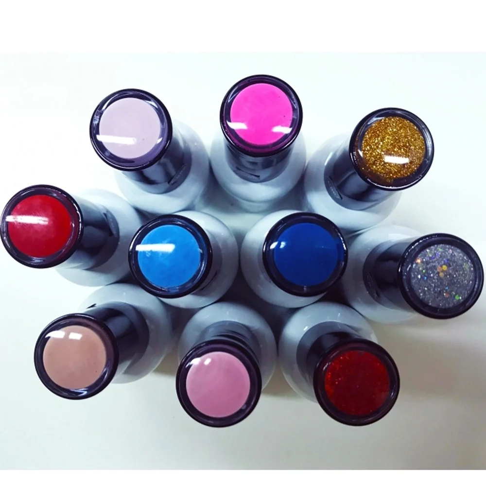 SMALTO SEMIPERMANENTE GEL COLORATO 10ML ACRILICO SOAK OFF UNGHIE POLISH NAIL ART - TrAdE Shop Traesio