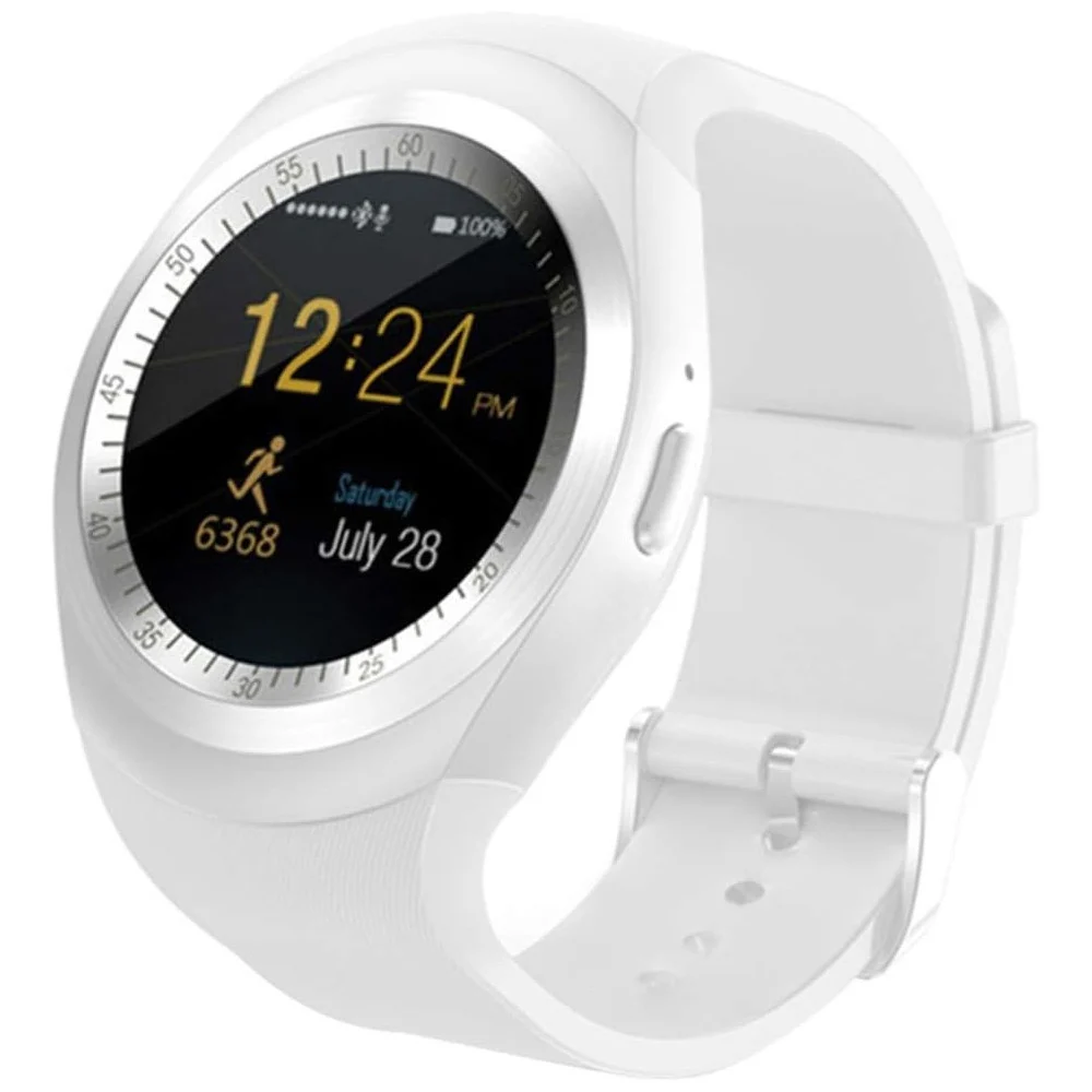 SMART WATCH Y1 1,2 POLLICI BLUETOOTH ANDROID IOS CON SLOT SIM CARD E MICRO SD - TrAdE Shop Traesio