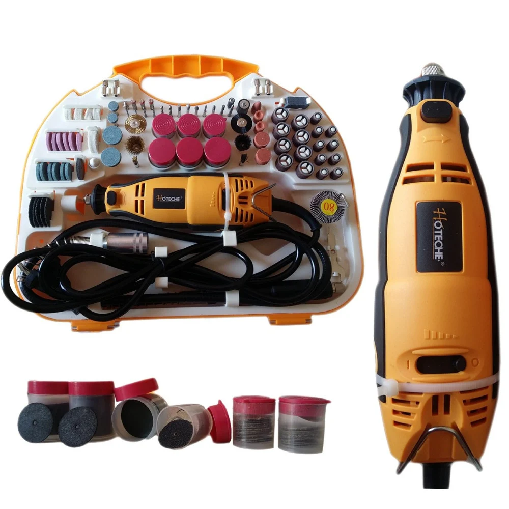 SMERIGLIATRICE MINI TRAPANO FRESA DRIMMEL DI PRECISIONE 160W CON 210 ACCESSORI - TrAdE Shop Traesio