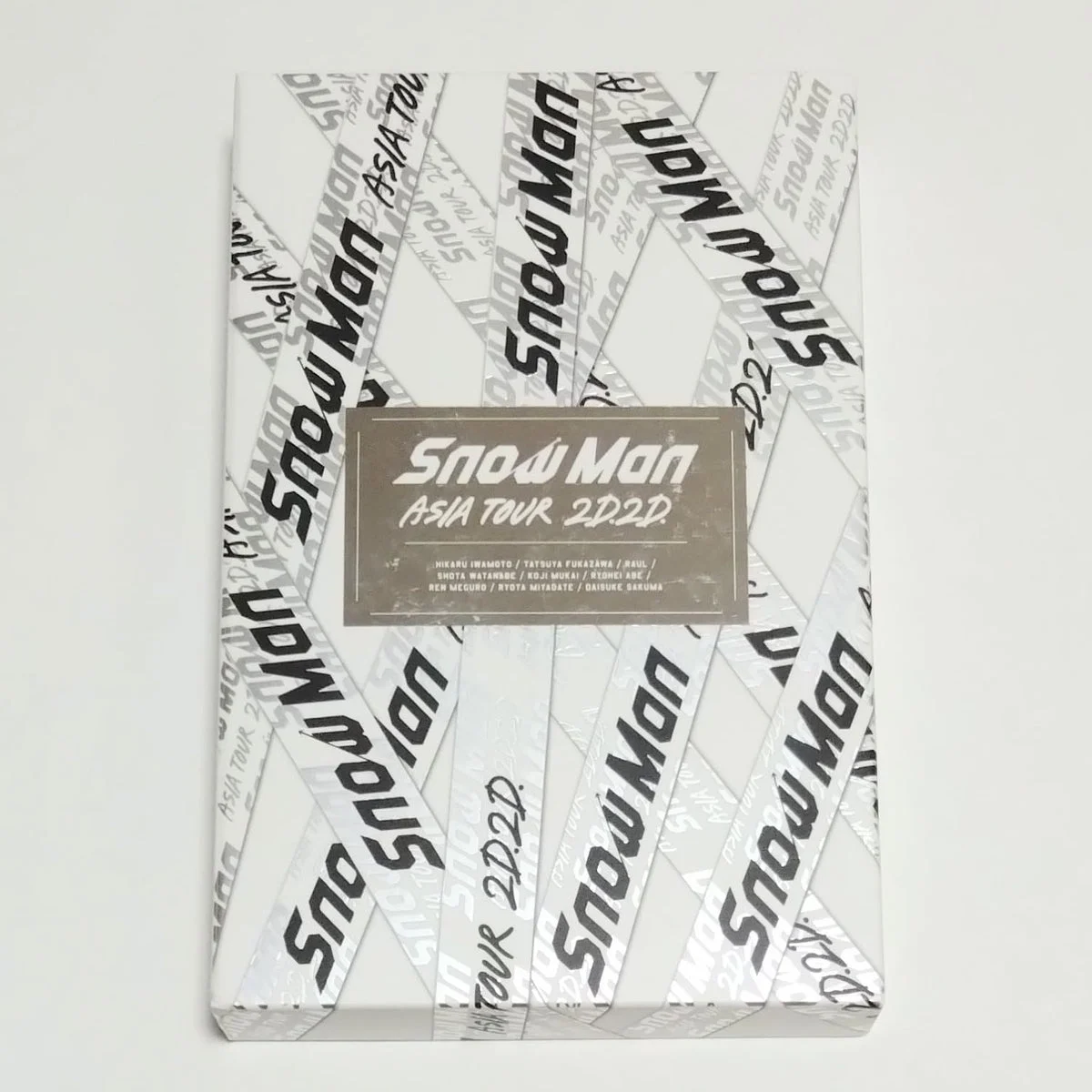 Snow Man ASIA TOUR 2D.2D. First Press Limited Edition Blu-ray 3 Dischi