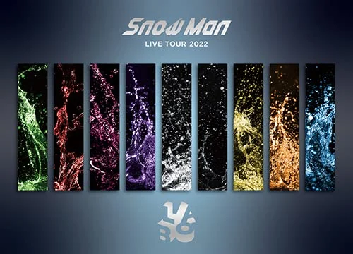 Snow Man LIVE TOUR 2022 Labo Edición estándar Blu-ray 3 discos