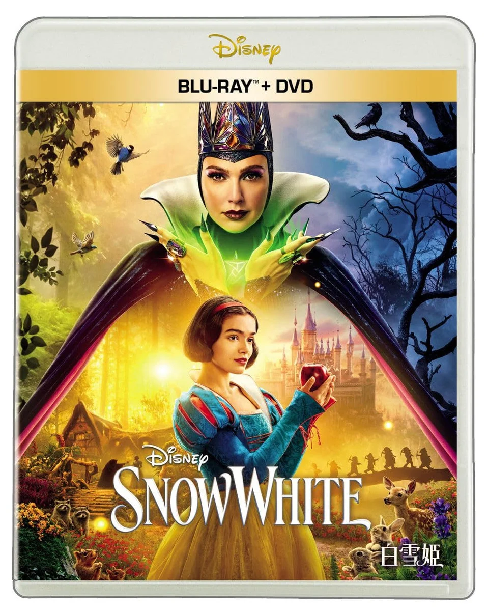 Snow White Set Blu-ray e DVD Combo Edizione 2025 Colorato 2 dischi