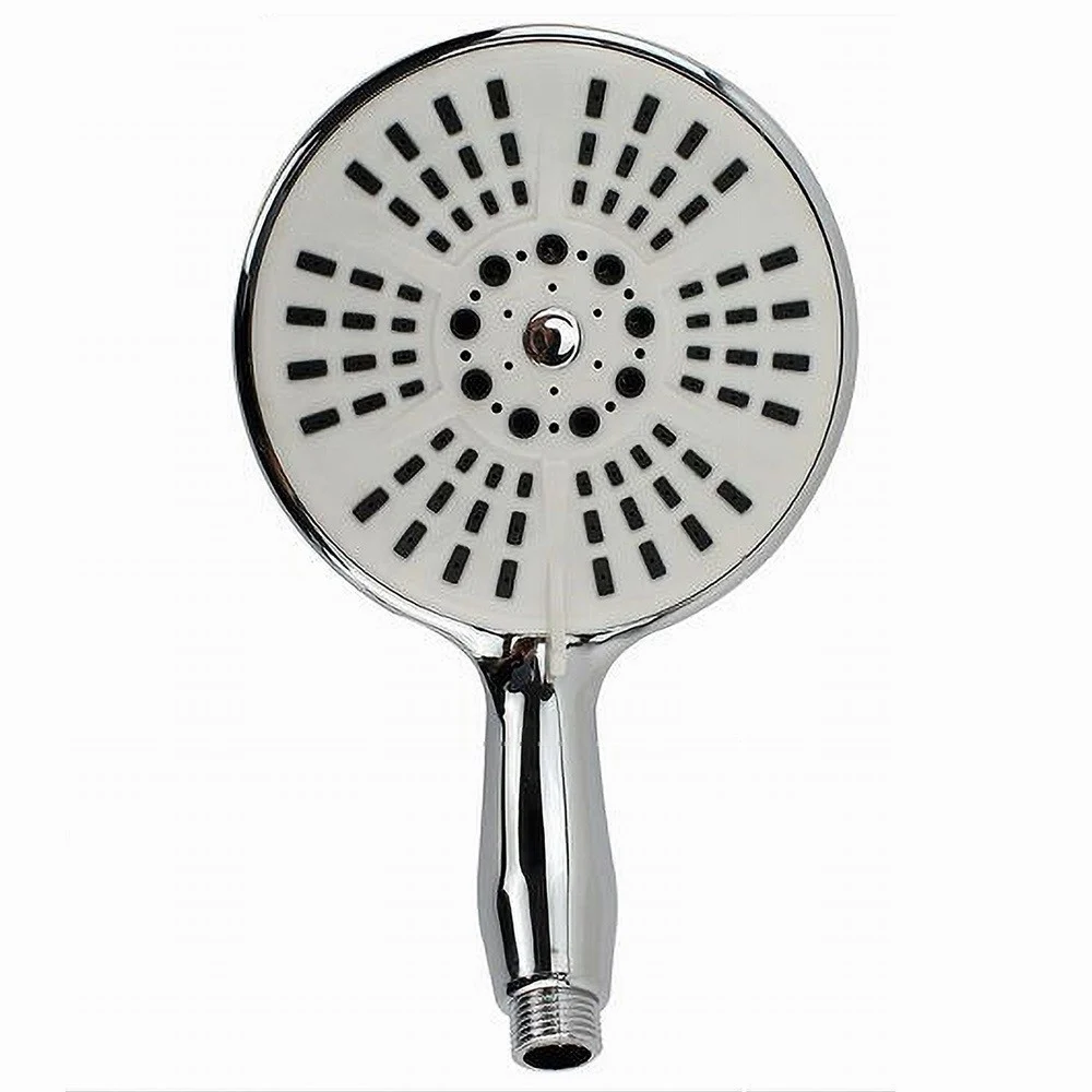 SOFFIONE GRANDE ROTONDO DOCCIA 15 X 23CM DOCCETTA MULTIGETTO BAGNO MODERNA 59266 - Cleafe