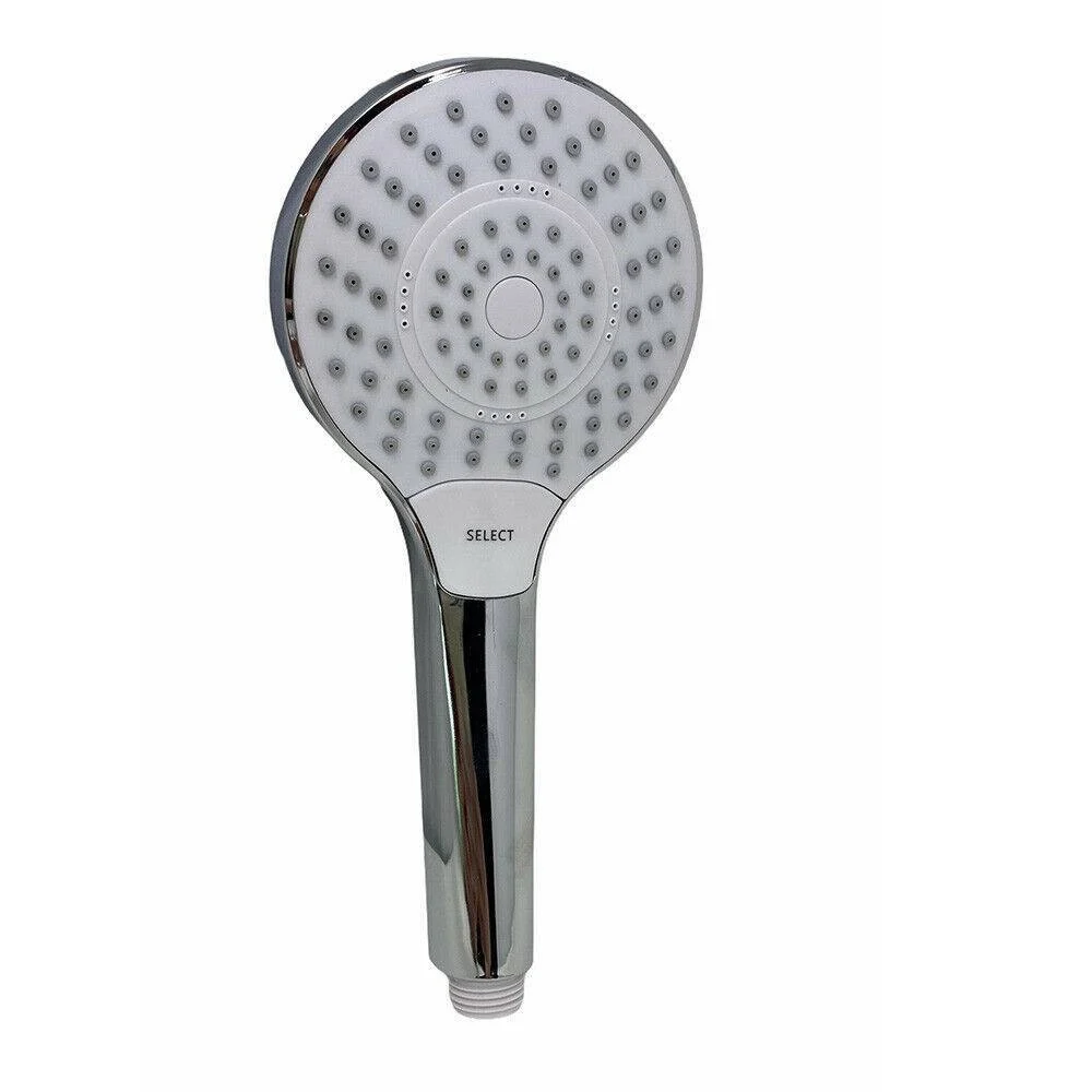 SOFFIONE MULTIGETTO DOCCIA VASCA BAGNO DOCCETTA A MANO IN ABS ATTACCO 1/2" 69329 - Cleafe