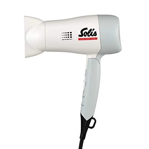 Solis On the go Hair Dryer White SCD397 100V/120V/220V/240V