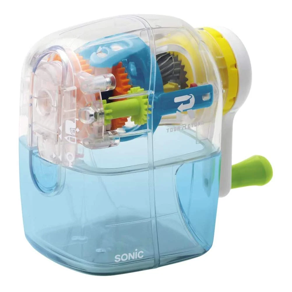 Sonic Pencil Sharpener Manual Transparent Model EK4297T