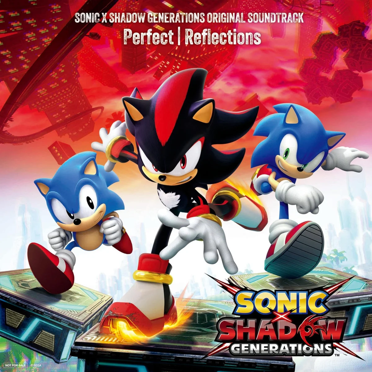 SONIC X SHADOW GENERATIONS Original Soundtrack "Perfect | Reflections" (2-CD Set)