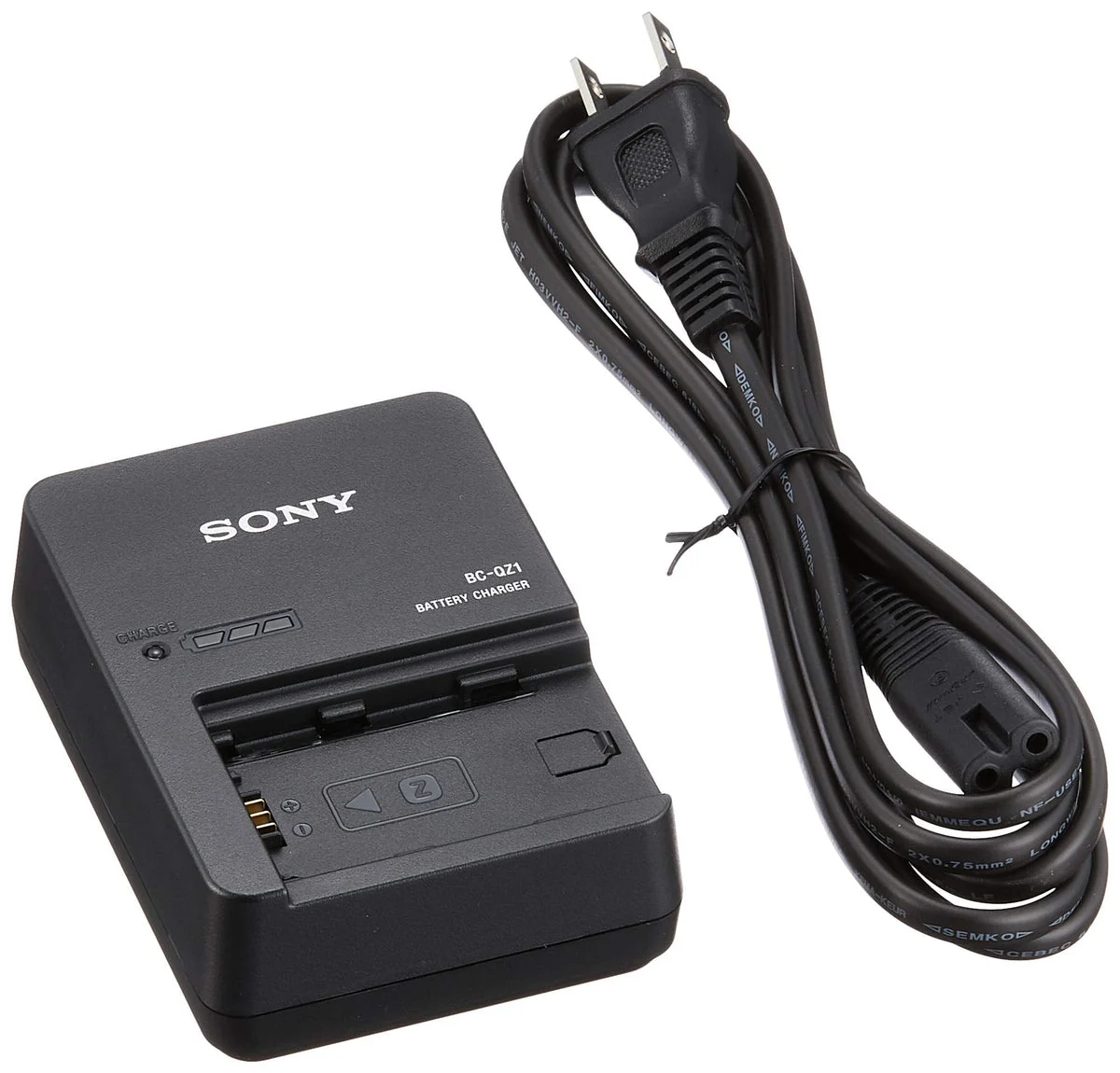 Sony Caricabatterie Veloce Compatibile con NP-FZ100 Modello BC-QZ1 100-240V