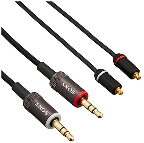 SONY Cavo Auricolare Bilanciato MUC-M12BL2 1.2m 3-Pole Mini Plug Nero