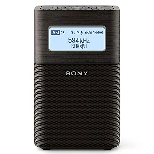 SONY Radio FM/AM/Wide FM Bluetooth SRF-V1BT Black