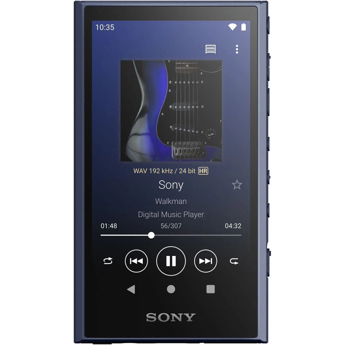 SONY Walkman Hi-Res wireless LDAC/aptX HD, 36h, NW-A307 (A300), blu, 64GB