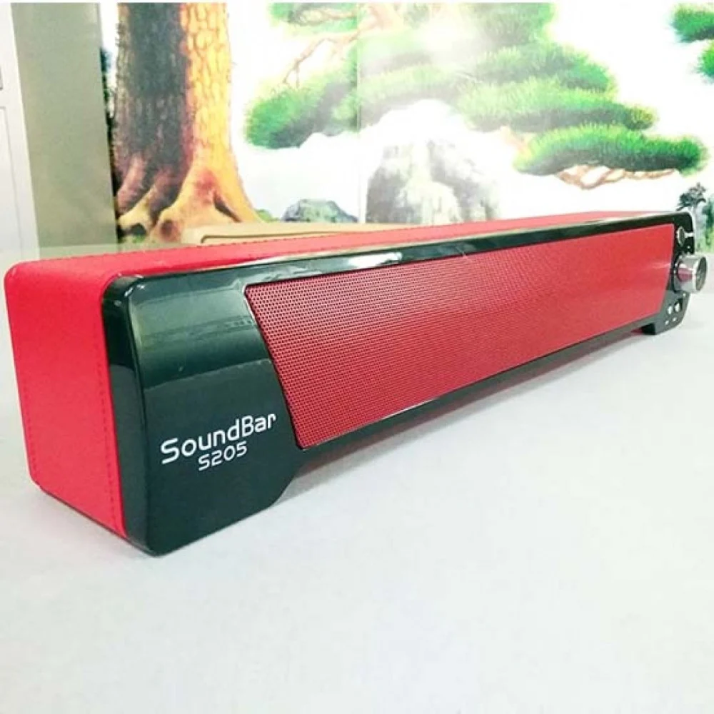 SOUNDBAR S205 DOLBY POTENZA 20W BLUETOOTH USB EXTRA BASS PORTATILE BUBWOOFER - TrAdE Shop Traesio