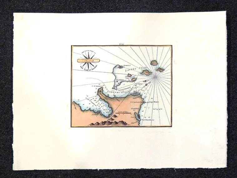 the south part of corsica and gulf of amanza - Arredamento marinaresco