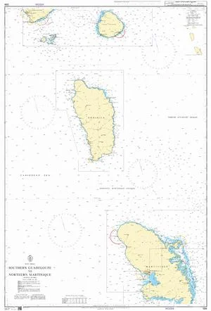 southern guadeloupe to northern martinique n. 594 (2006) - Carte nautiche, da pesca…