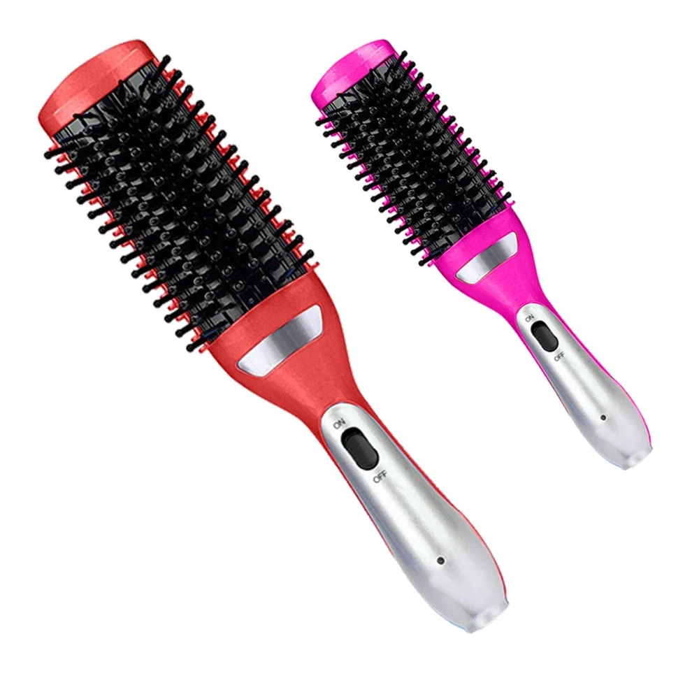SPAZZOLA ELETTRICA PETTINE DONNA LISCIANTE 2 IN 1 SONAR CAPELLI LISCI SN906 - TrAdE Shop Traesio