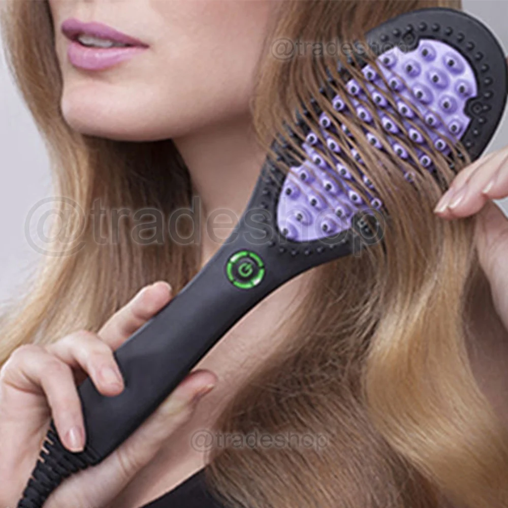 SPAZZOLA LISCIANTE ELETTRICA CERAMICA SNODA LISCIA CAPELLI PIASTRA 185°C DH1.OB - TrAdE Shop Traesio