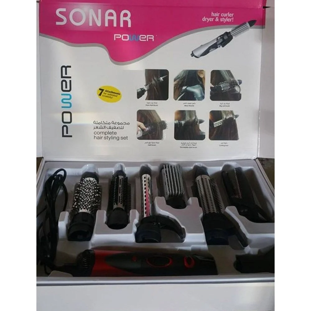 SPAZZOLA MODELLANTE capelli SONAR POWER NOVITA'SUPERACCESSORIATA - TrAdE Shop Traesio