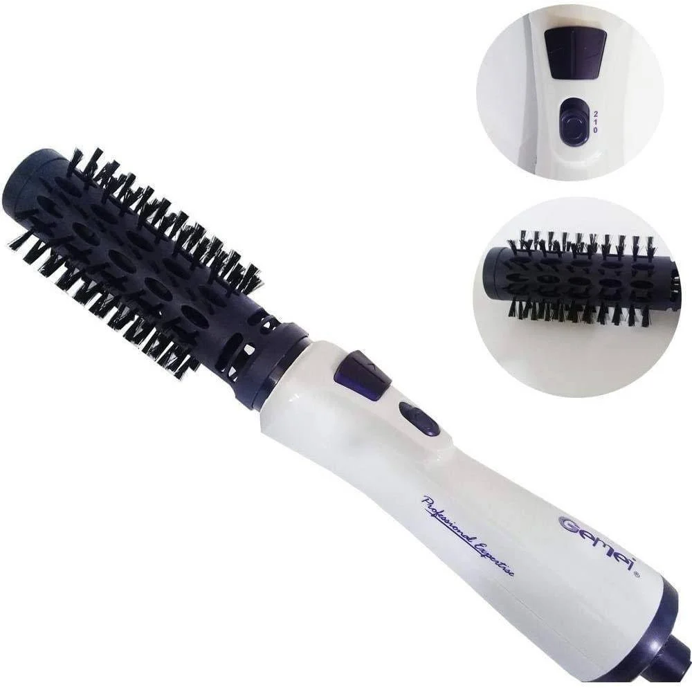 SPAZZOLA ROTANTE AD ARIA CALDA ASCIUGACAPELLI STYLER CAPELLI GM-4826 1000W PIASTRA