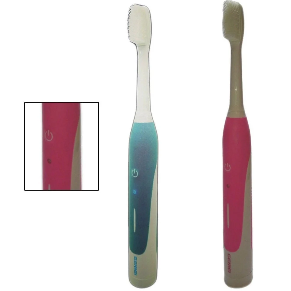 SPAZZOLINO DA DENTI DA VIAGGIO ELETTRICO CON 3 TESTINE RICAMBIO PULIZIA DENTI - TrAdE Shop Traesio