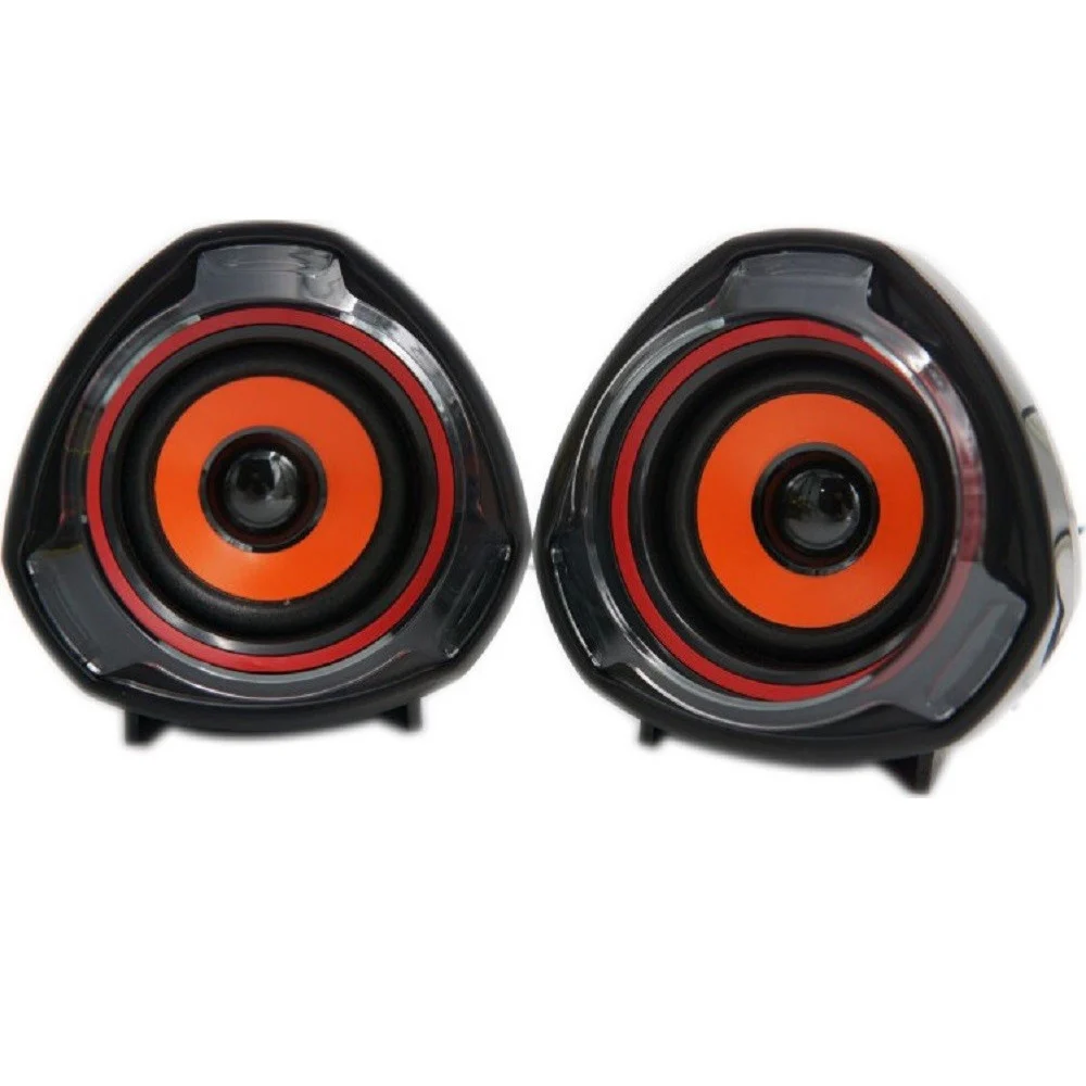 SPEAKER ALTOPARLANTI STEREO PER COMPUTER PC 2.0 CABLATO CAVO USB AUX 3,5MM Q87 - Andowl