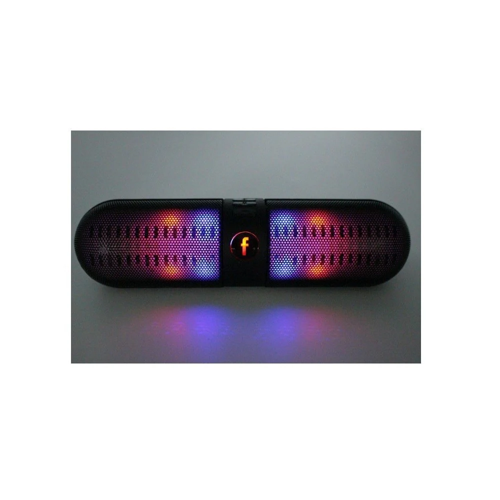Speaker BLUETOOTH B16 PILL PULSE LED wireless Bluetooth 3.0 Altoparlanti - TrAdE Shop Traesio