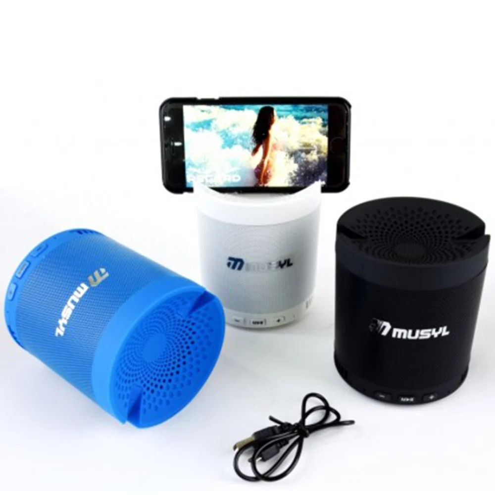 SPEAKER CASSA BLUETOOTH MP3 VIVAVOCE LED MICROSD USB TF RADIO FM MU-Q3