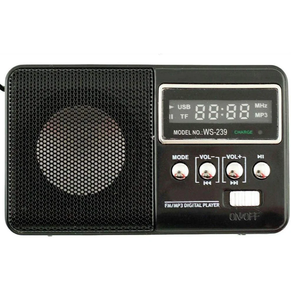 SPEAKER WIRELESS BLUETOOTH RICARICABILE ALTOPARLANTE RADIO FM PORTATILE Q-Y7000
