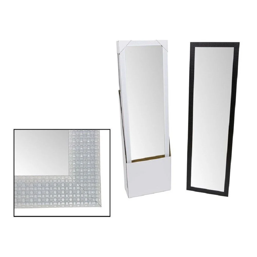 SPECCHIO RETTANGOLARE IN PVC SPECCHIERA CON CORNICE DECORATA 30 X 120 CM 193228 - TrAdE Shop Traesio