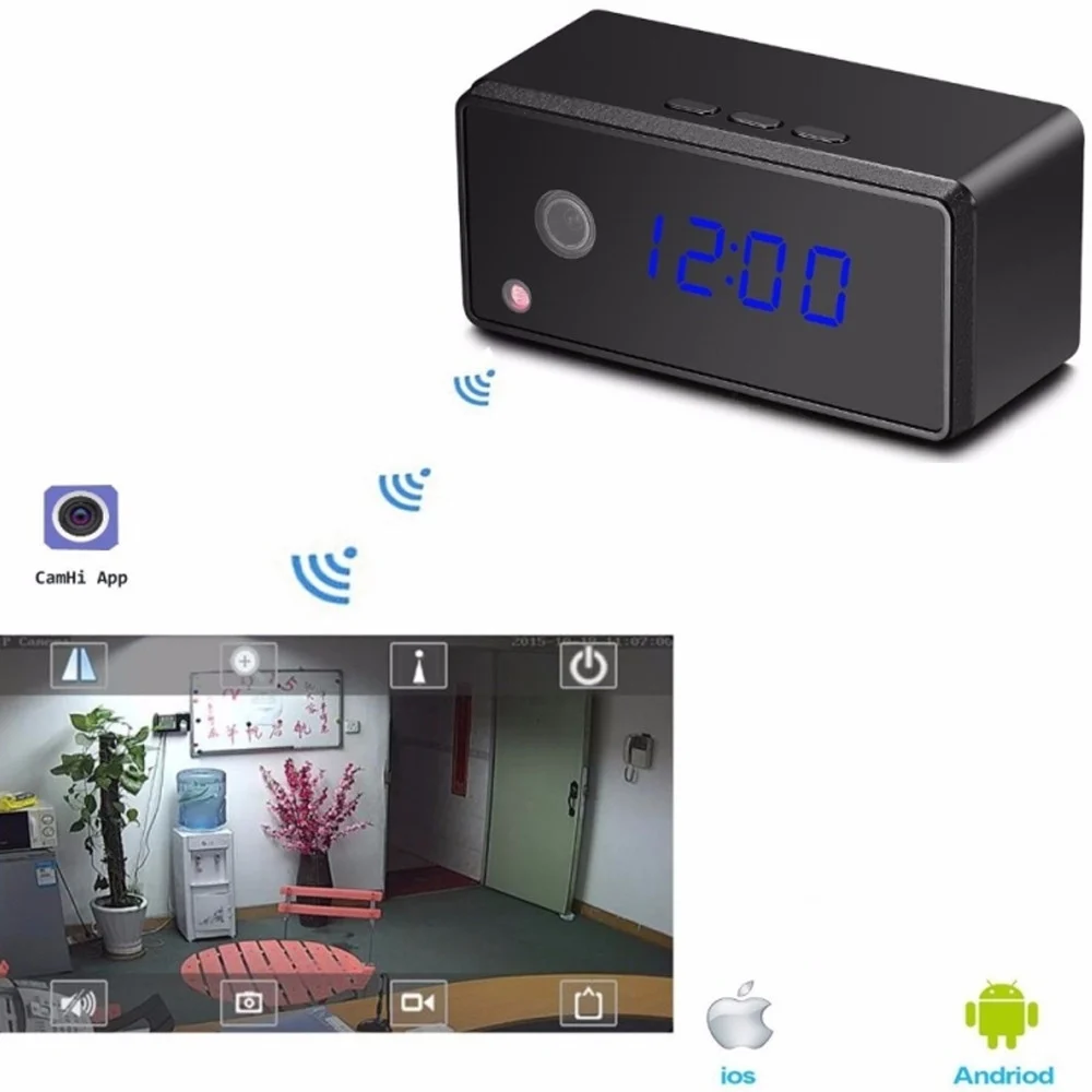 SPY CAM OROLOGIO MICROSPIA FULL HD WIFI SMARTPHONE VISONE NOTTURNA MICROCAMERA - TrAdE Shop Traesio