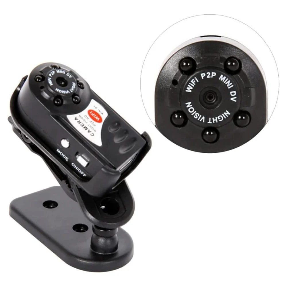 SPY CAM Q7 HD WIFI SPIA MICROSPIA MICROCAMERA MINI DV USB FOTO VIDEO ANDROID IOS - TrAdE Shop Traesio