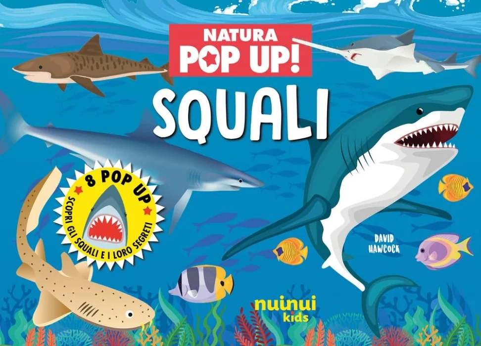 squali – natura pop-up