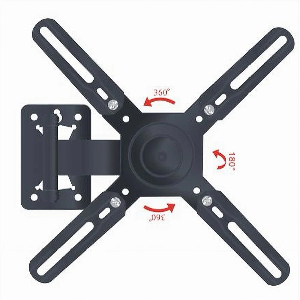STAFFA TV SUPPORTO DA MURO TELEVISIONE 14” - 47” FINO 50 KG MAXTECH STAF-05