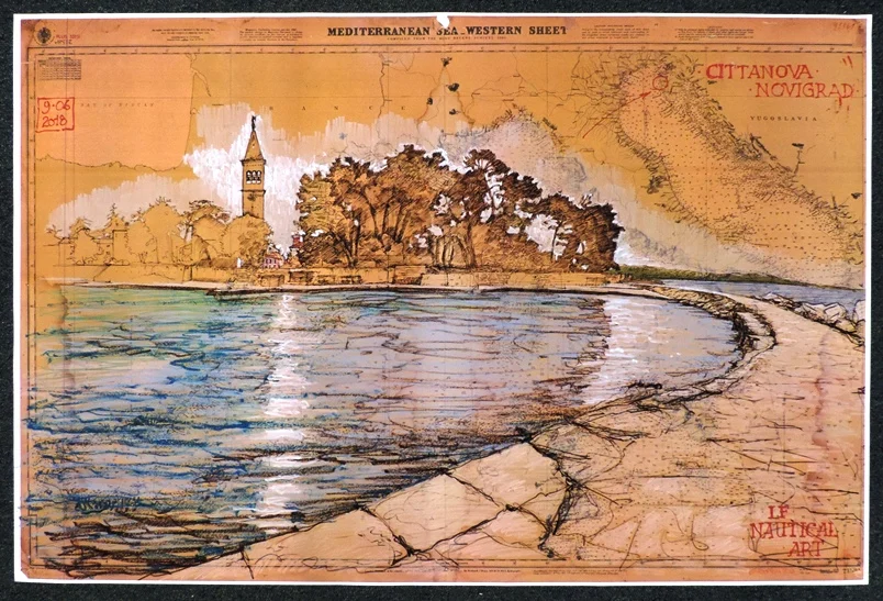 carta nautica “cittanova” - Arredamento marinaresco