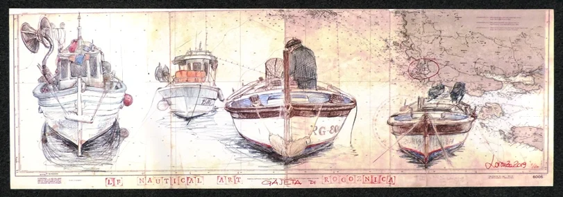 carta nautica “gajete” - Arredamento marinaresco