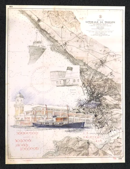 carta nautica “taransay” - Arredamento marinaresco