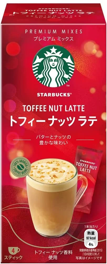 Starbucks Latte Premium Mixed Toffee Nut 250g