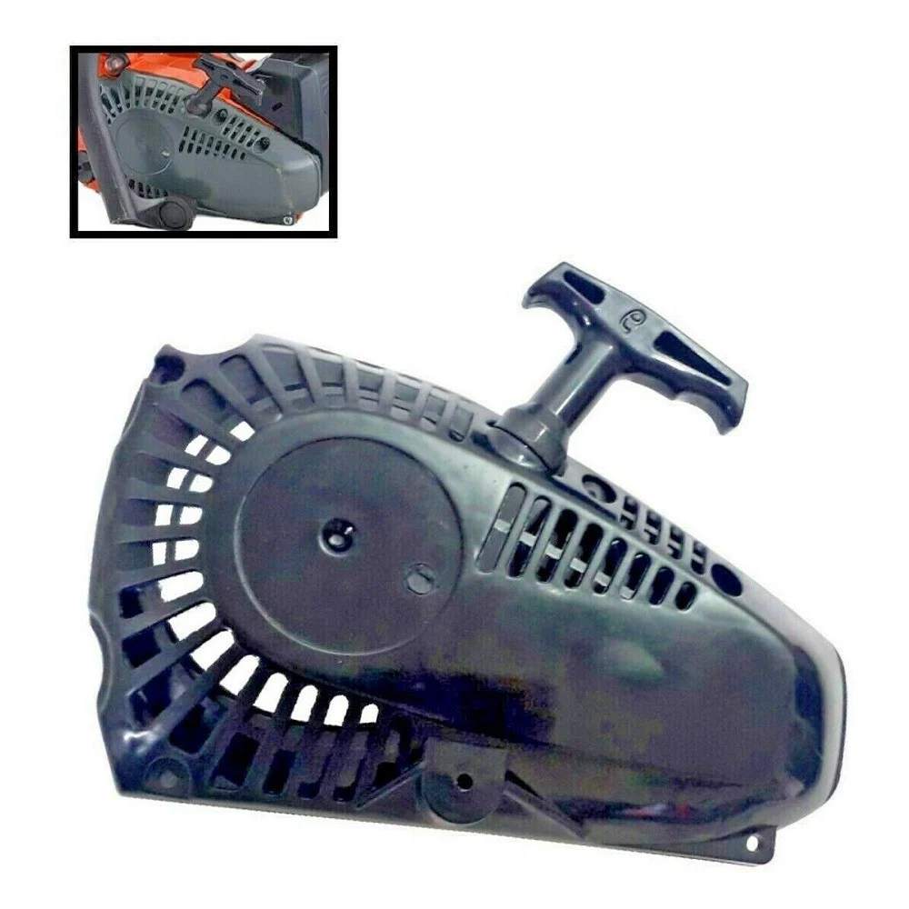 STARTER AVVIATORE PER MOTOSEGA A SCOPPIO 25CC ACCENSIONE RICAMBI UNIVERSALE NERO - TrAdE Shop Traesio