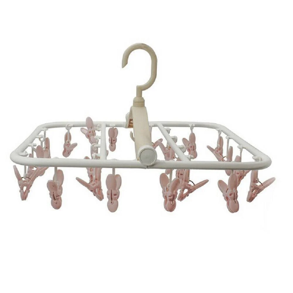 STENDINO PORTATILE STENDIBIANCHERIA PIEGHEVOLE CASA CAMPEGGI 24 MOLLETTE 38X22CM - TrAdE Shop Traesio