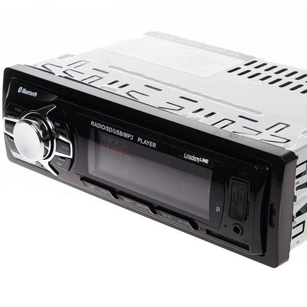 STEREO AUTO AUTORADIO CD DVD MP3 MP4 SD USB AUX IN 60WX4 FRONTALINO ESTRAIBILE - TrAdE Shop Traesio