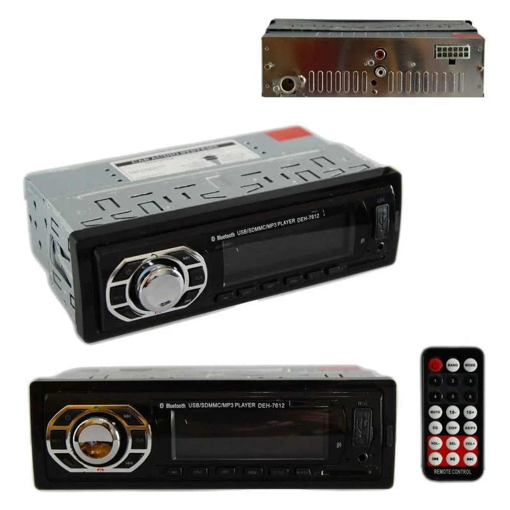 STEREO AUTO BLUETOOTH AUTORADIO VIVAVOCE RADIO FM MP3 USB AUX SD CARD 45W X 4 - TrAdE Shop Traesio