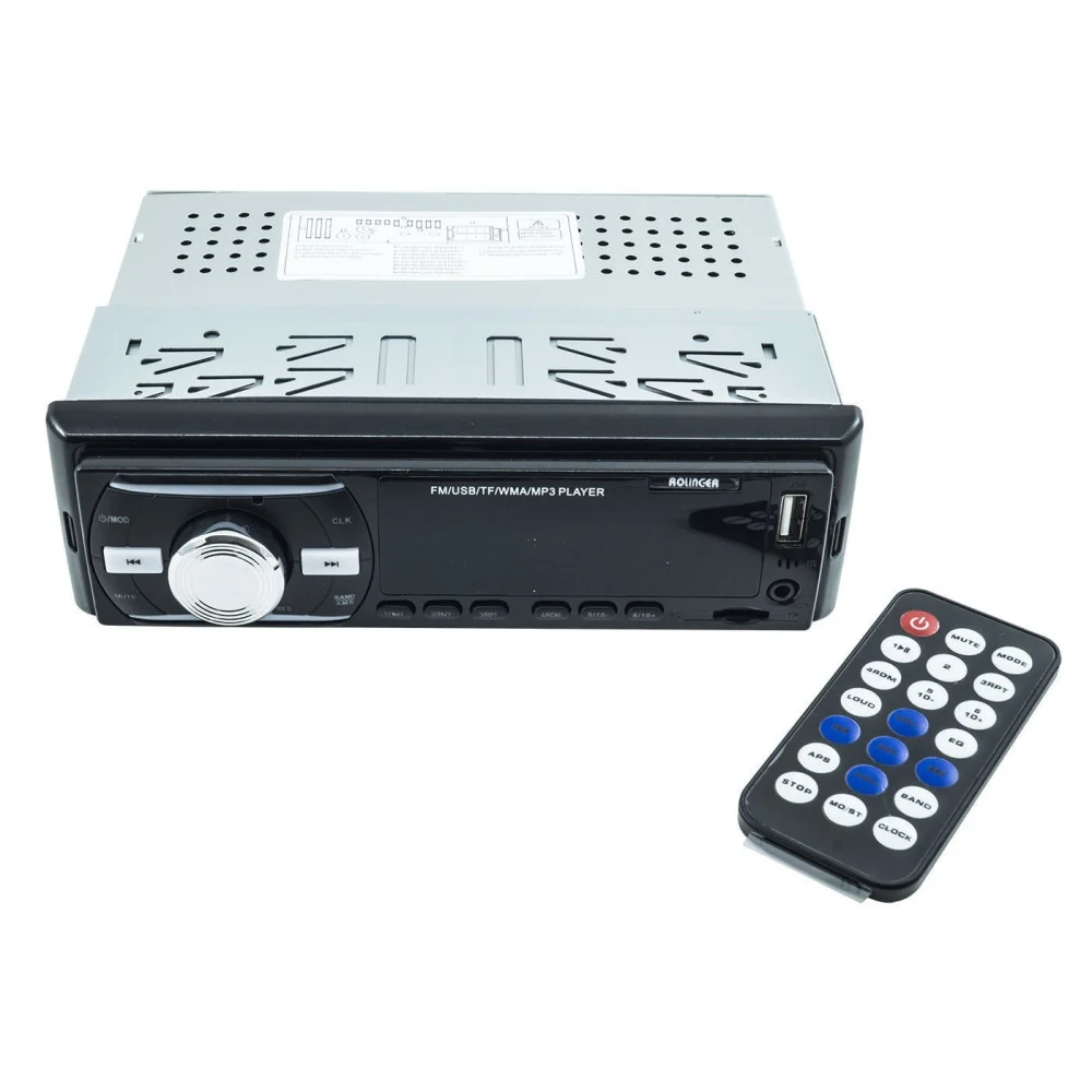 STEREO AUTORADIO AUTO RADIO FM MP3 USB SLOT SD MMC AUX OROLOGIO DIGITALE 6247 - TrAdE Shop Traesio