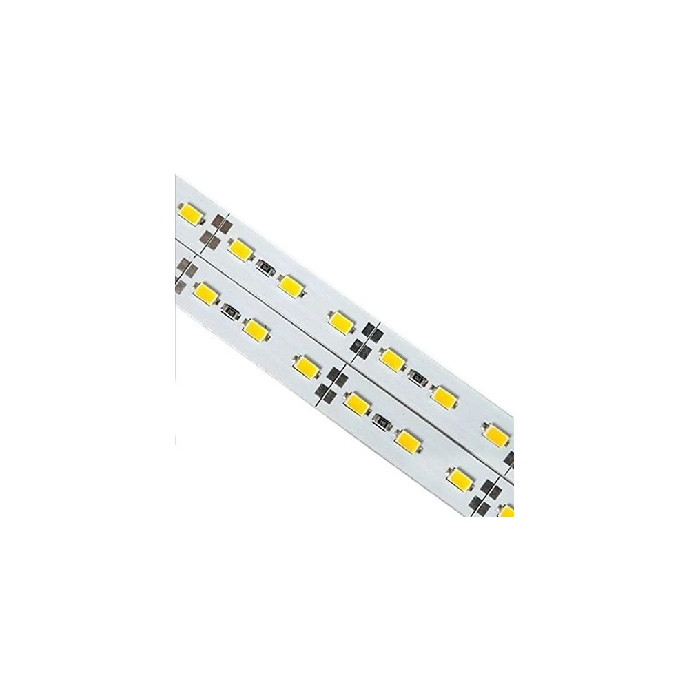 STRIP STRISCIA RIGIDA BARRA 1 METRO A LED 5630 7020 5050 13W 72 LED CALDA FREDDA - TrAdE Shop Traesio