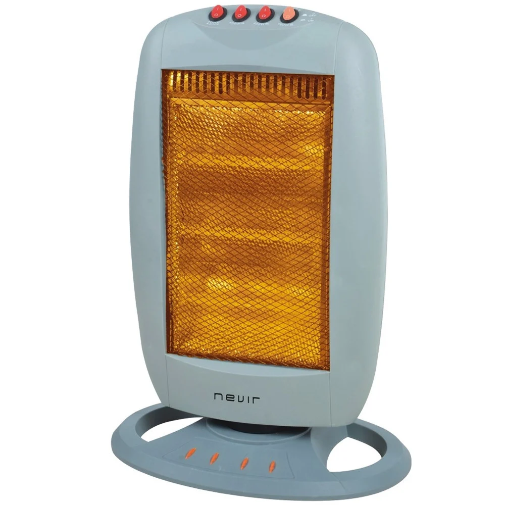 STUFA ALOGENA LAMPADE OSCILLANTE 3 POTENZE 400 - 800 - 1200 W WATT