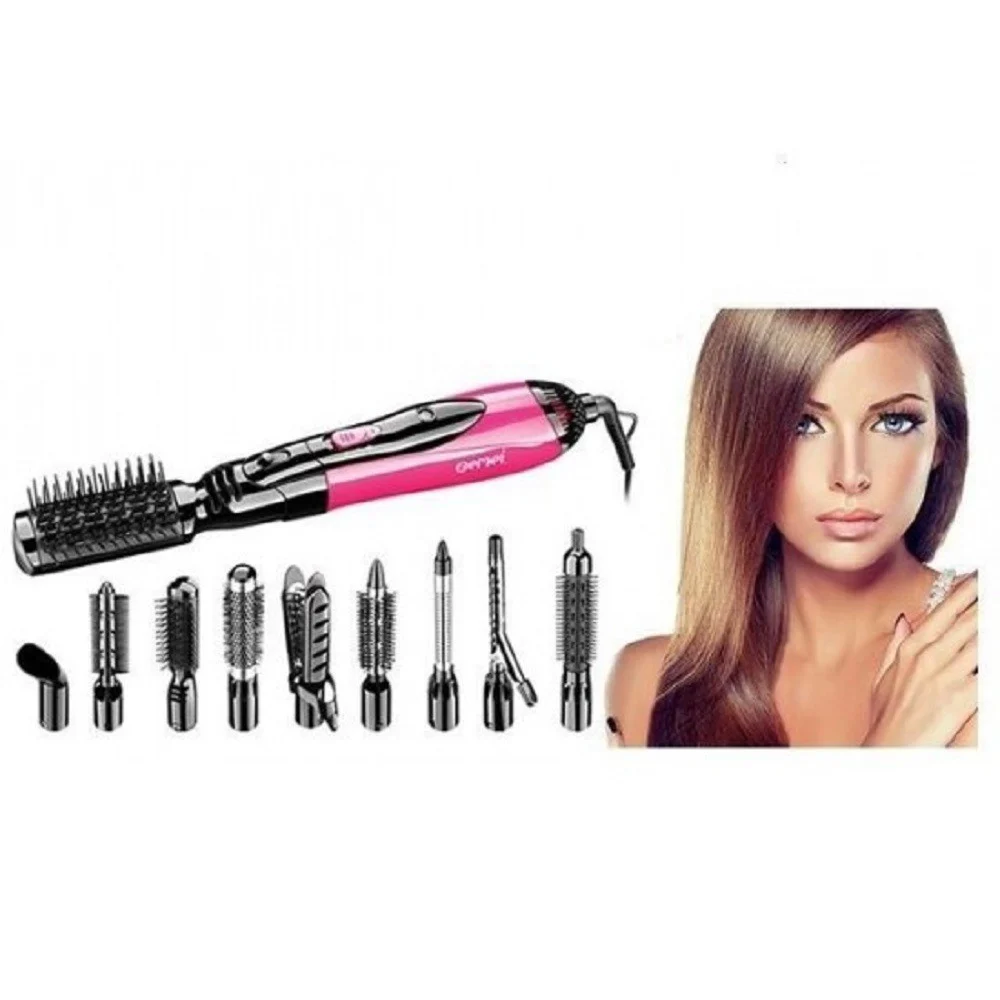 STYLER AD ARIA CALDA PROFESSIONALE 10 IN 1 1000W SPAZZOLA ELETTRICA PHON GM-4835