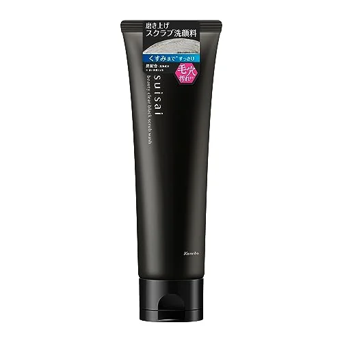Suisai Beauty Clear Black Scrub Wash - Kanebo