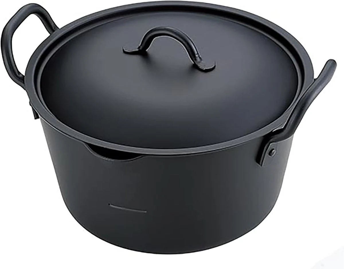 Summit Kogyo IH Deep Frying Pot 20cm with Lid - Summit Kougyou
