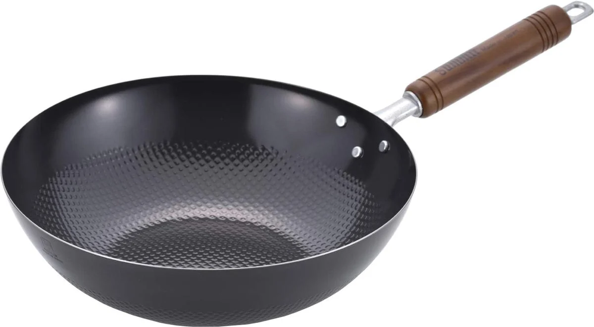Summit Kogyo Iron Embossed Beijing Wok 24cm 26cm 28cm 30cm 33cm - Summit Kougyou