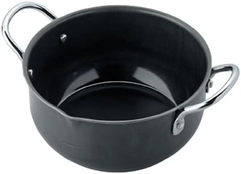 Summit Kogyo pentola per frittura profonda in ferro, mini, gas e induzione 16cm - Summit Kougyou