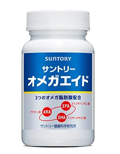 Suntory Omega Aid 180 Tablets for 30 Days Dietary Supplement - Suntory Wellness