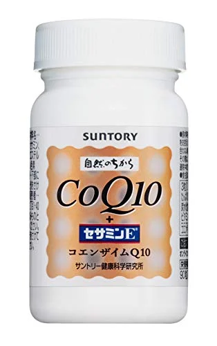 Suntory Coenzima Q10 + Sesamina E Integratore 90 Capsule 30 Giorni - Suntory Wellness